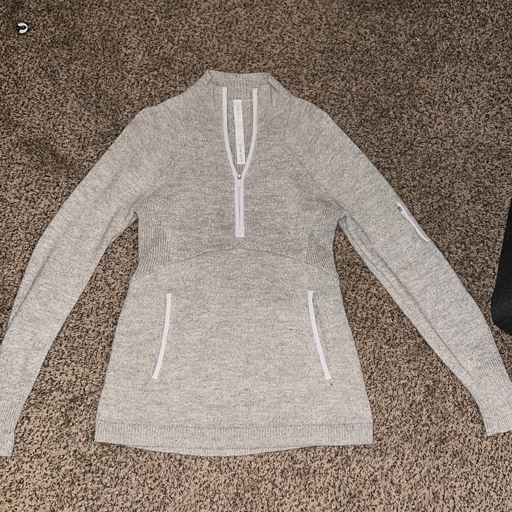 Lululemon quarterzip sweater